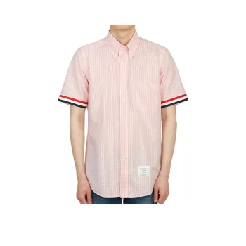 THOM BROWNE Shirts Men Pink
