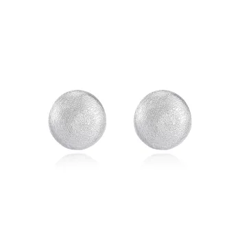 YDE S925 Silver Stud Earrings Women's