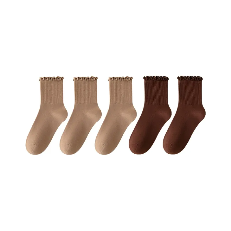 Top Melon Mid Calf Socks Women's 5 Pack-5