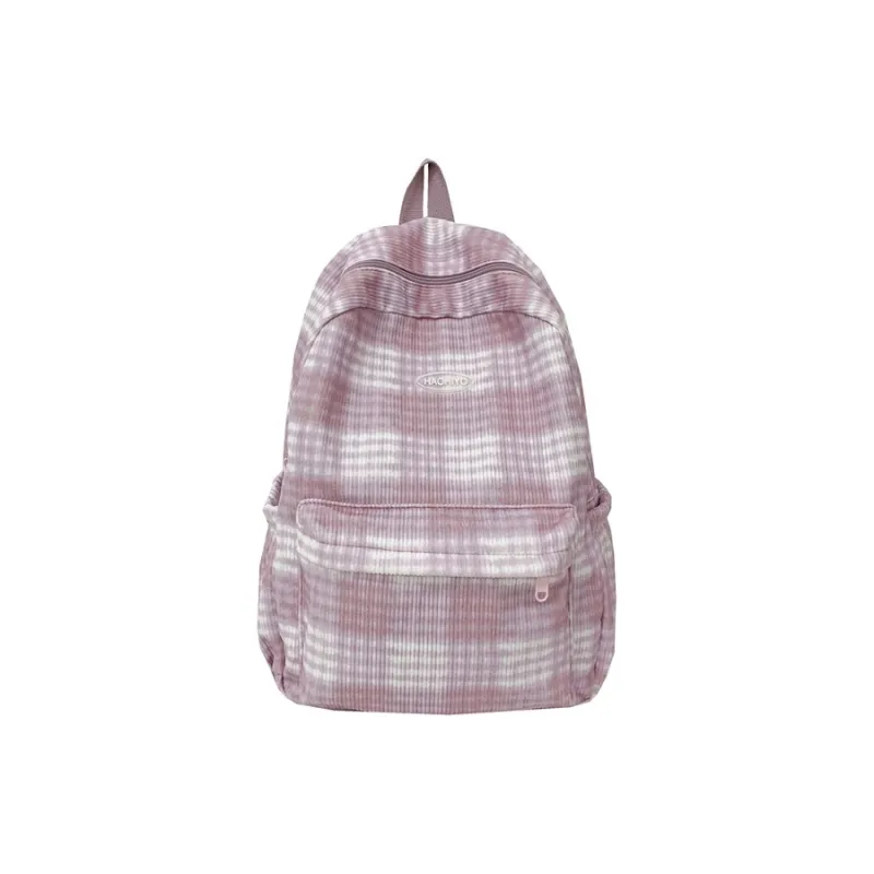 Yalu Corduroy Backpack Women's Pink/Black/Blue/Green-0