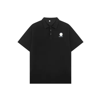 Kingsgspc Plant And Floral Floral Ethnic Pattern Loose Fit Polo Shirt Summer Unisex