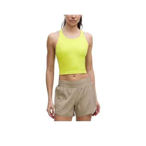 Lululemon Wunder TrainEverlux™ Sport Vests Women's Green Grape/SOUR