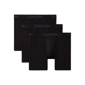 CALVIN KLEIN Underpants Europe Version Men's 3 Pack Black