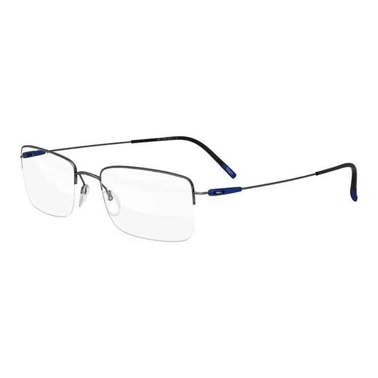 SILHOUETTE Titanium Square Myopia Optical Glass Men's-6