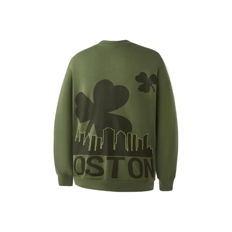 NBA Celtic Team Story Collection Sweatshirt Unisex Green-0