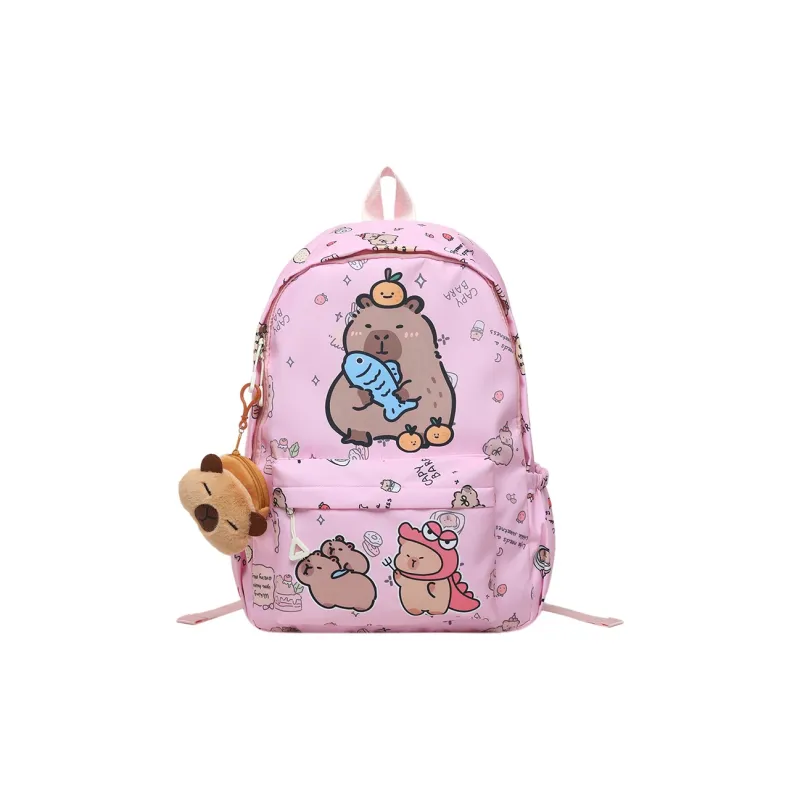 XIANGSU Canvas Backpack Women's Multicolor-5