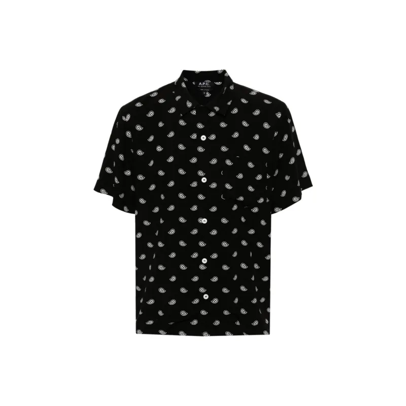 A.P.C Shirts Men Black-0