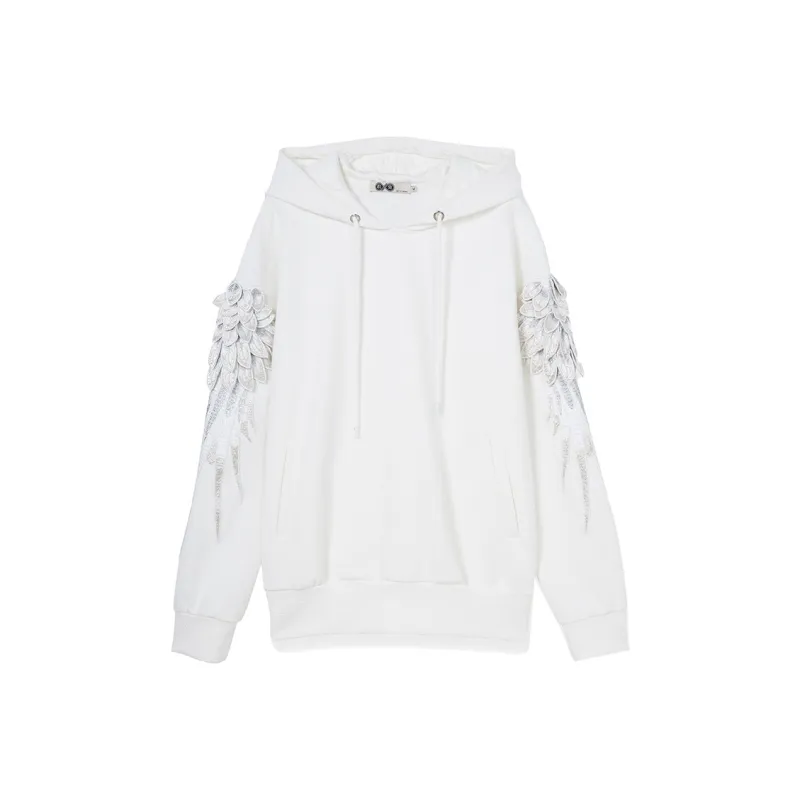 JI CHENG Sweatshirt Unisex White-0