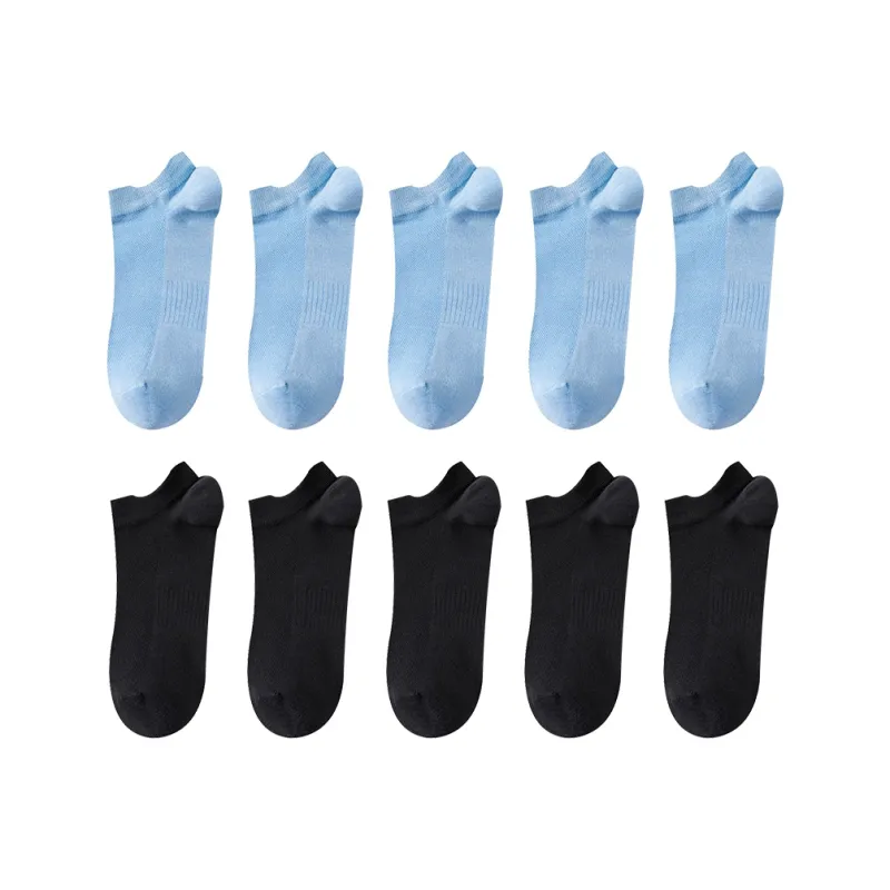 Cotton Gene No Show Socks Men's Combo Set-29
