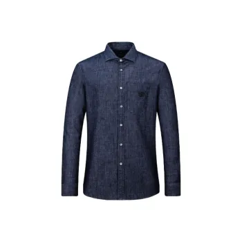 EMPORIO ARMANI Shirt Men's Dark Blue