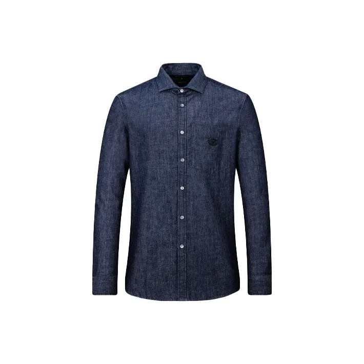 EMPORIO ARMANI Shirt Men's Dark Blue-0