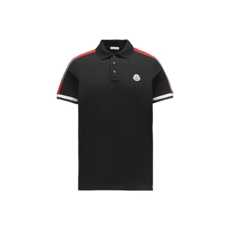 Moncler Polo Shirts Men Black-0