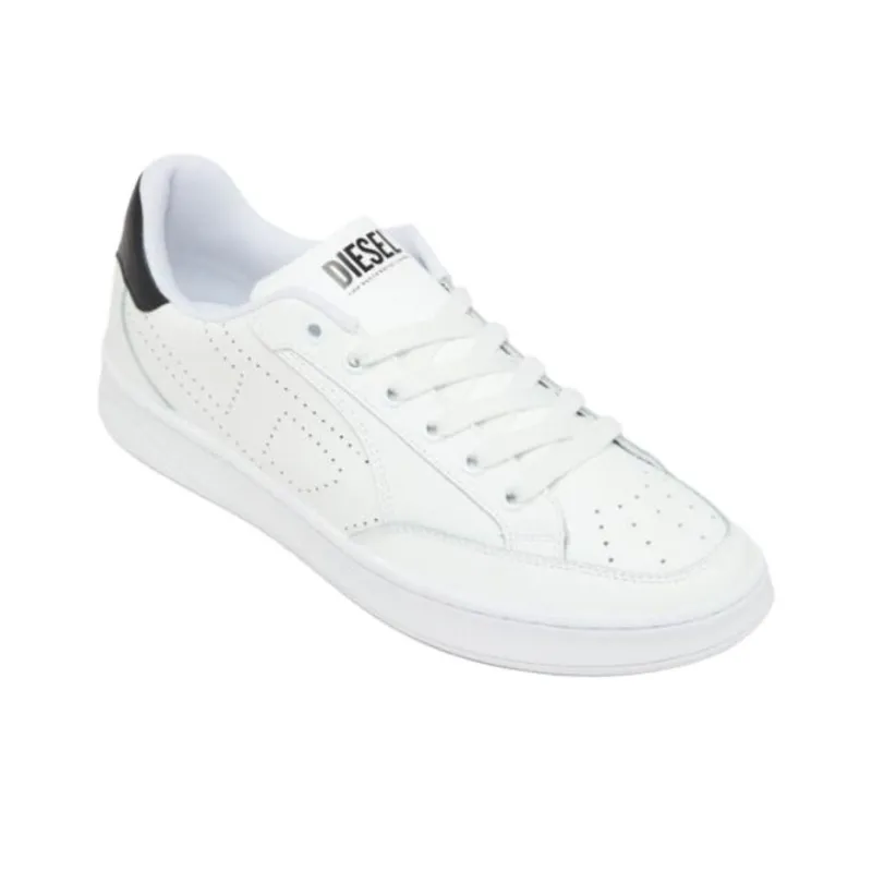 DIESEL S Dakota Low Top Skateboard Shoes Men's White-2