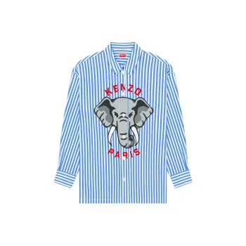 KENZO SS24 Shirt Men's Royal Blue