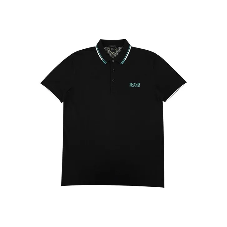 HUGO BOSS Polo Shirts Men Black-0