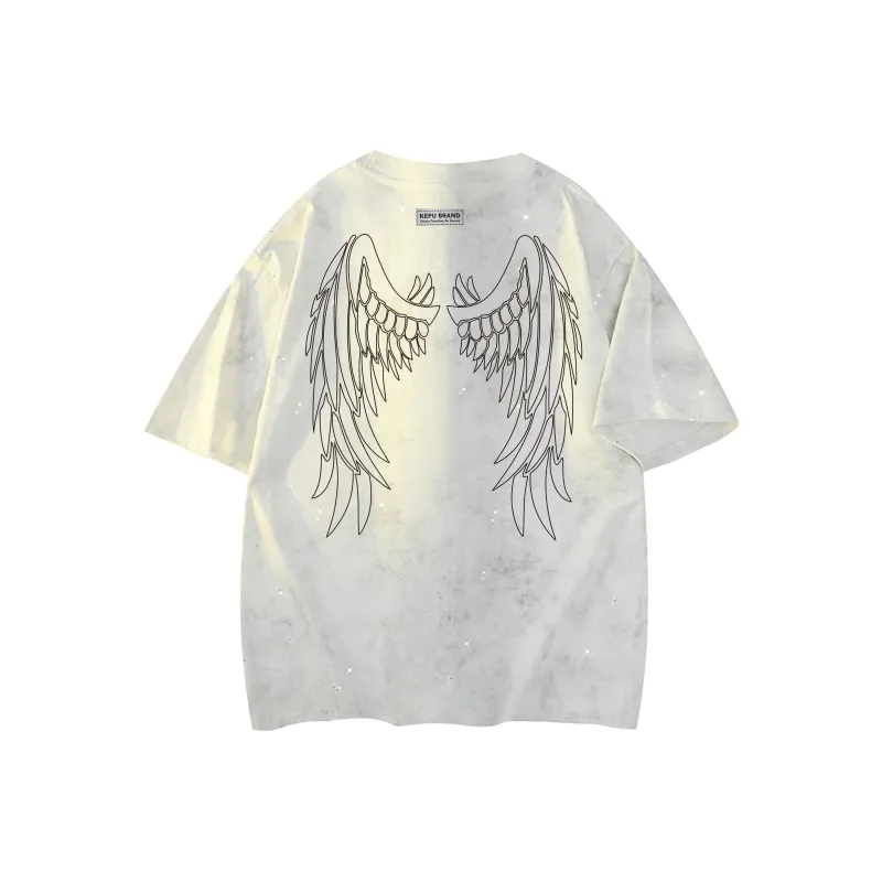 Kepu T Shirt Unisex Tie Dye Black-3