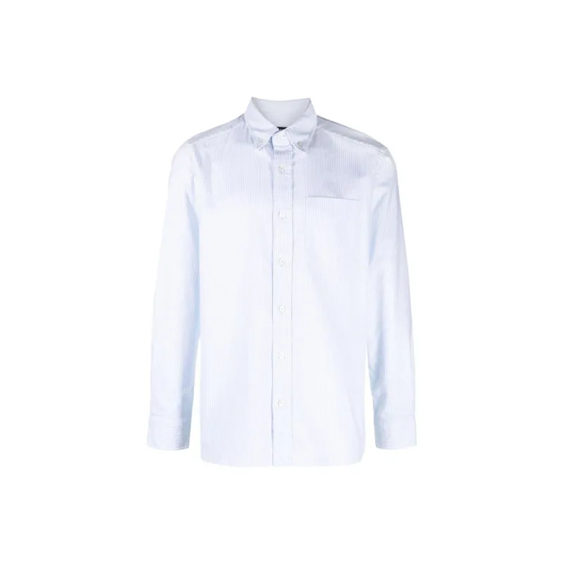 TOM FORD Striped Cotton Shirt-0