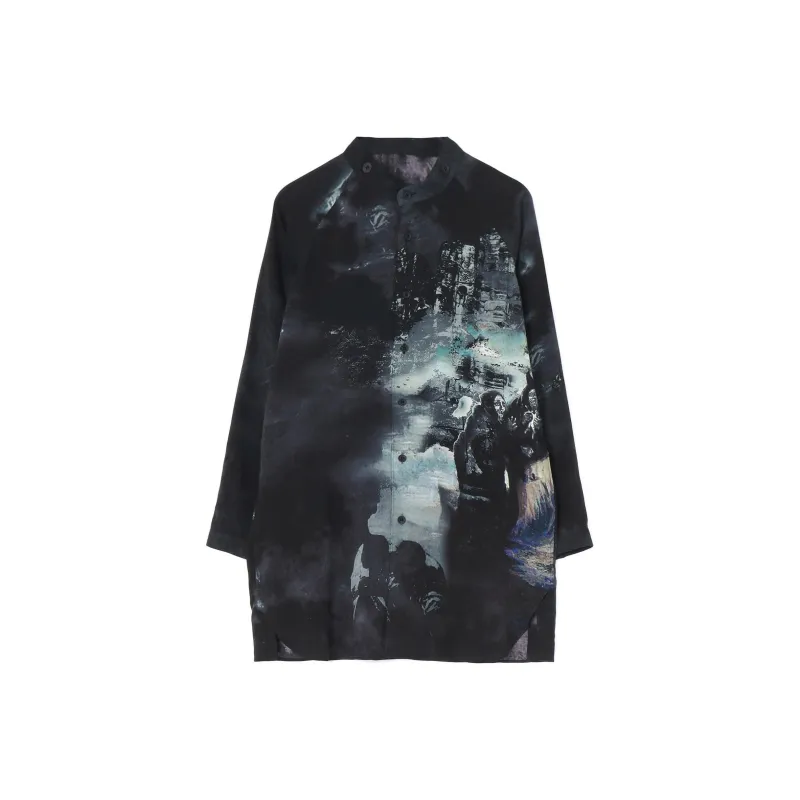 Yohji Yamamoto J PT Illustration print Shirt-0