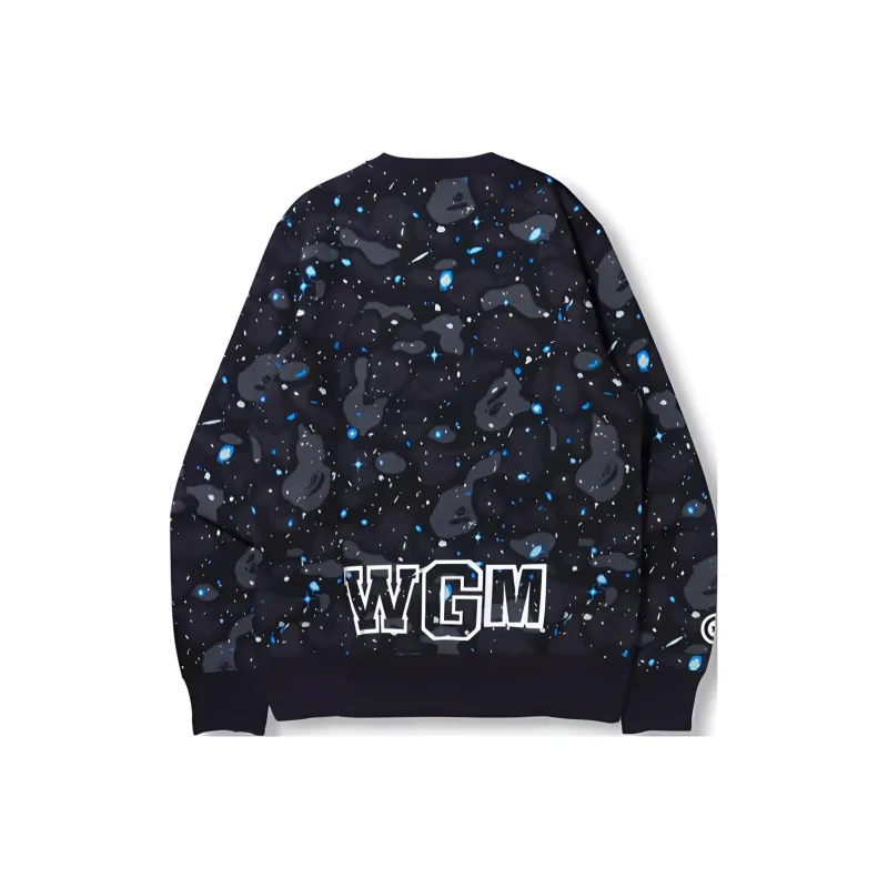 Bape Space Camo Shark Crewneck-1