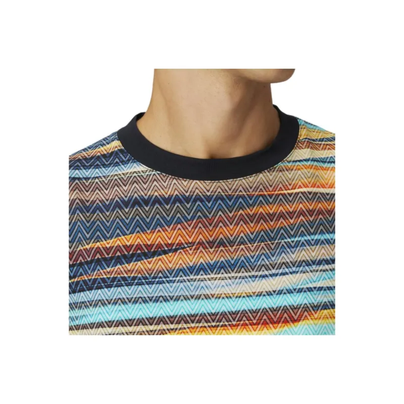MISSONI Zigzag print T shirt-4