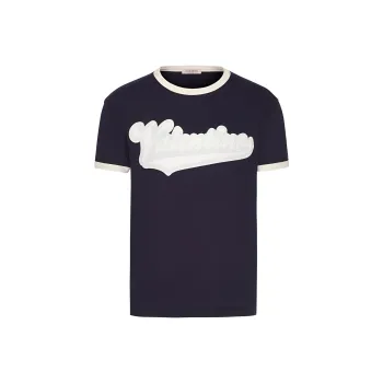 Valentino T-Shirts Men Marine Blue