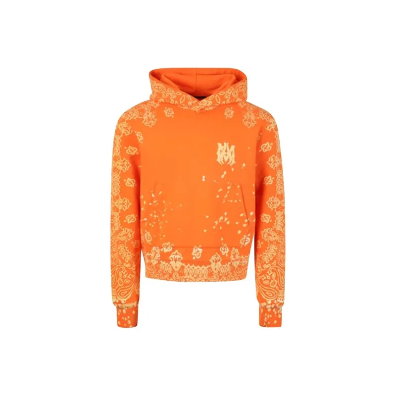 AMIRI Bandana Bleach All Over Hoodie-0