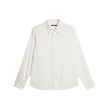 J.Lindeberg Comfort Tencel Slim Shirt Men's White