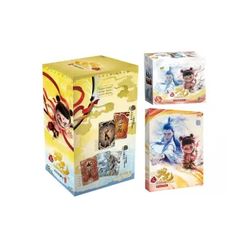 KAYOU Ne Zha Magic Boy's Sea Adventure IP/Anime Cards Flame Box 1 Box, 30 Bags