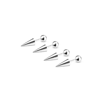 TRUE ME Titanium Steel Stud Earrings Unisex