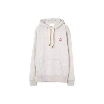 ISABEL MARANT Malek Logo Printed Drawstring Hoodie