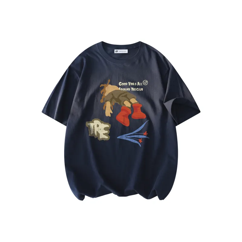 Tre Club T Shirts Unisex-4