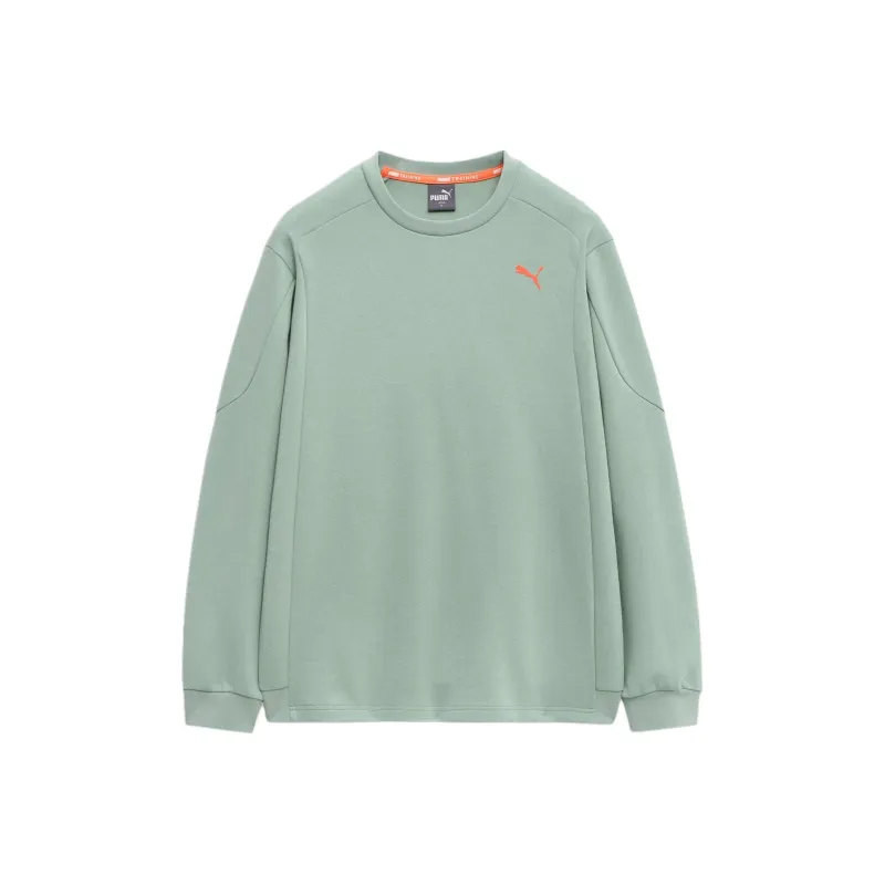 PUMA Active Blend Sweatshirts Men Green-0