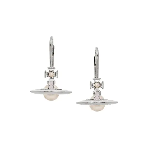 Vivienne Westwood Enamel Earrings Women's Silver