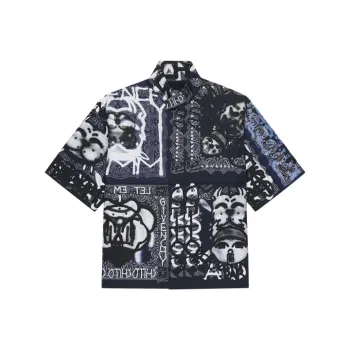 Givenchy Shirts Men Blue
