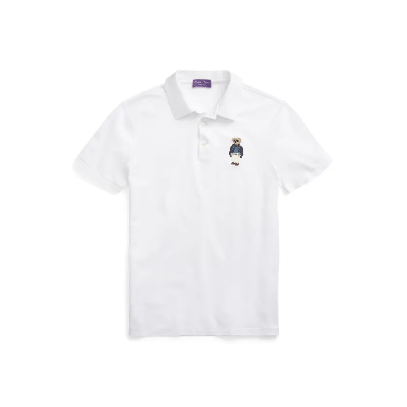 Ralph Lauren Purple Label SS22 Polo Shirt Men's White-0