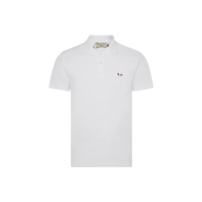 Maison Kitsuné Fox Logo Short-sleeve Polo Shirt-6