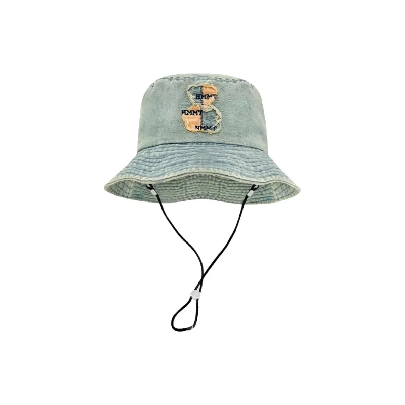 VIVIWELL Denim Bucket Hats Women's-4