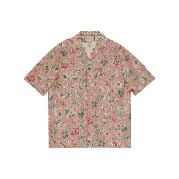 GUCCI Shirts Men Pink
