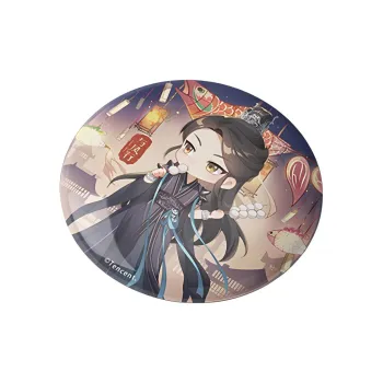 TENGXUNSHIPINCAOCHANGDI With The Phoenix Merch Shenli Metal Tinplate Badges