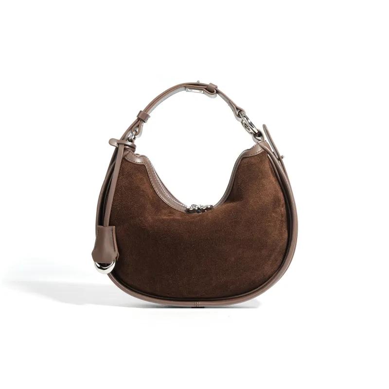 H YXIANG Cow Leather Shoulder Bag Women's Multicolor-1