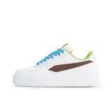 White Brown Blue Green Orange