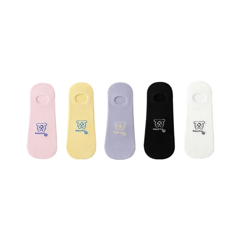 Top Melon No Show Socks Women's 5 Pack-35