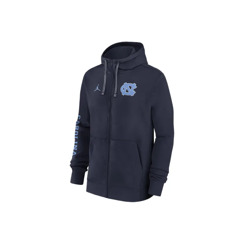 Nike North Carolina Tar Heels Sideline Team Issue Men's Nike College Full Zip Hoodie-0