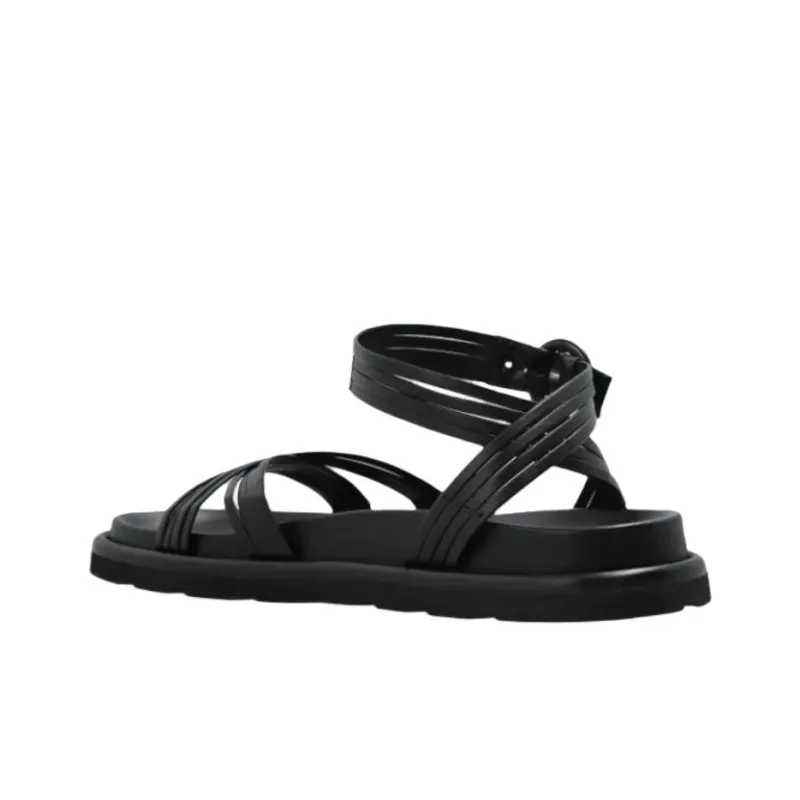 GIANVITO ROSSI One Strap Sandals Women's Black-3