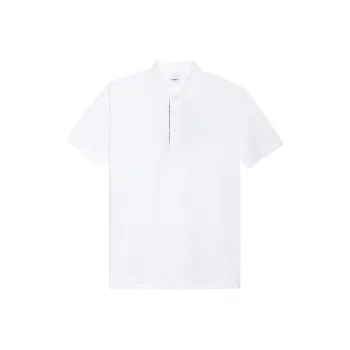 Burberry Monogram Motif Cotton Pique Polo