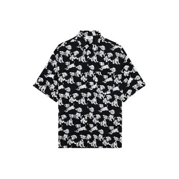 CELINE CELINE X AMY DORIAN Co-branded Series SS22 Shirt Men's Black