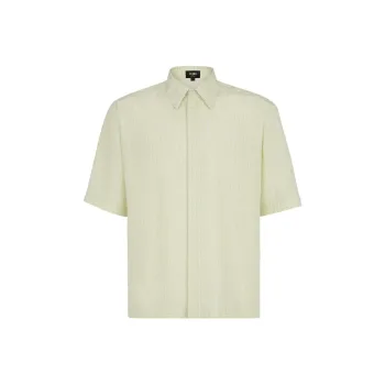 FENDI SS22 Shirt Men's Light Green
