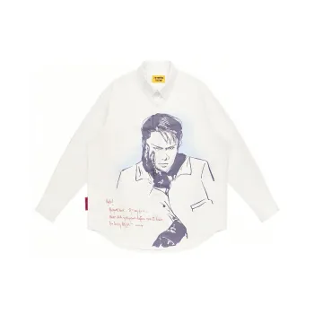 EMPTY REFERENCE x REVERSE IRONY Shirt Unisex White