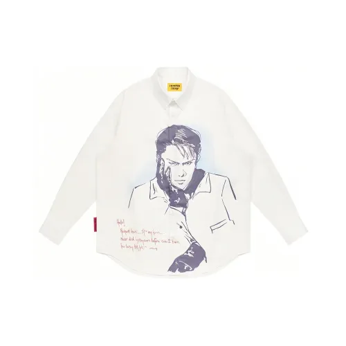EMPTY REFERENCE x REVERSE IRONY Shirt Unisex White