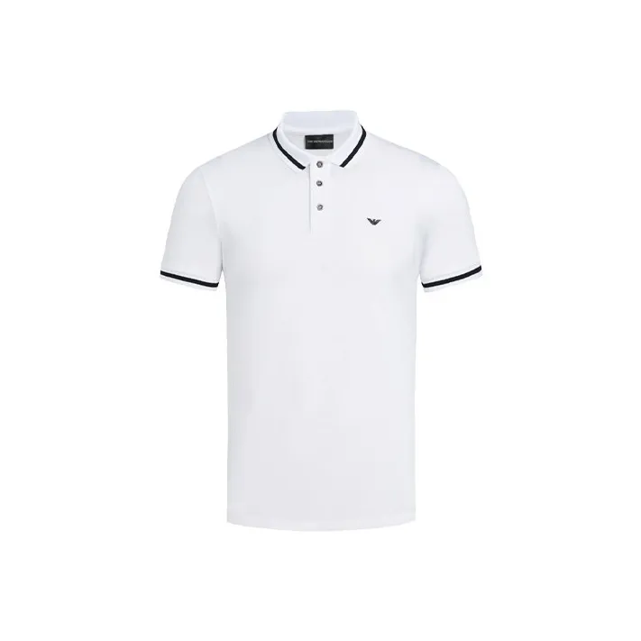 EMPORIO ARMANI Polo Shirt Men's White-0